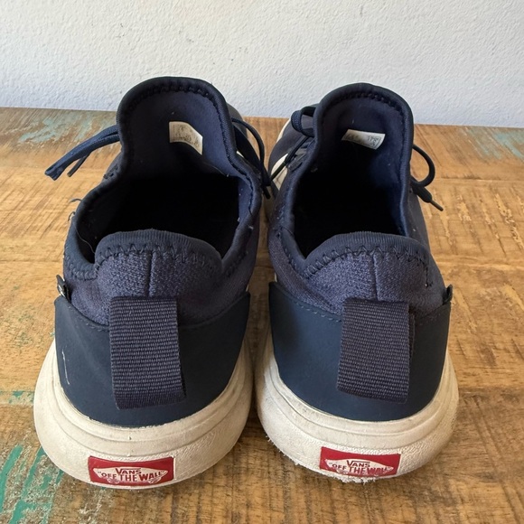 Vans UltraRange Navy White Sneakers Men’s 9.5 / Women’s 11 Skate Shoes - Picture 4 of 10